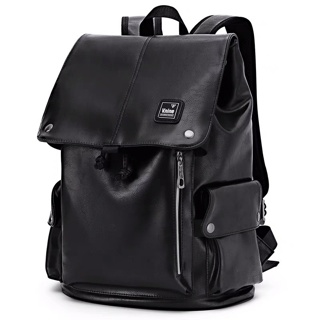 CC1 Yunji Sack Flap Korean Leather Backpack (1)
