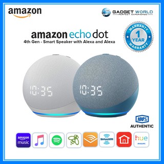 Amazon Echo Dot [4th Gen] Smart Speaker with Clock and Alexa