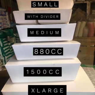 Paper Meal Boxes [50pcs]