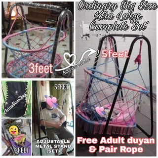 GIANT SIZE 37" Inches BABY DUYAN (COMPLETE SET), ADJUSTABLE METAL STAND, ADULT DUYAN & ROPE)