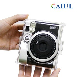 CAIUL Transparent Shell Case for Fujifilm Instax Mini 90