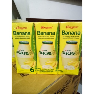 Binggrae Banana Flavored Milk (per piece)