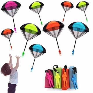 Hand Throwing Mini Soldier Parachute Funny Toy Kid Outdoor Game Play Educational Toys Fly Parachute Sport for Children Toy