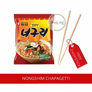 Neoguri Seafood Ramyeon Noodles 120g (FREE CHOPSTICK)