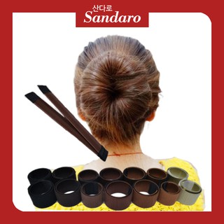 Sandaro Korean Hair Bun Maker Hairband Pantali - Women Girls Hair BandFashion Accessories DIY Clip