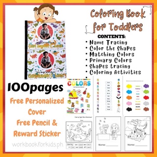 【Available】Personalized Coloring Activity Workbook for
