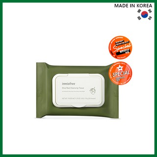 Innisfree Olive Real Cleansing Tissue 30Sheets ★Shipping From Korea★