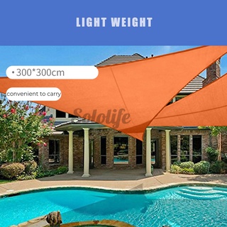 ■۩【HOT】 Outdoor Sun Shade Sail Garden Patio Swimming Pool Awning Canopy UV Sunscreen