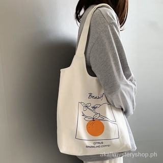 Japanese canvas bag women Korean style ins fashion wild female student tote bag literary simple shoulder bag