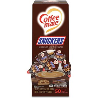 Coffee Mate Liquid Creamer Snickers Flavor 50capsules (1)