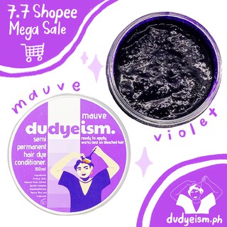 Mauve 100ml (Violet) - Dudyeism Hair Dye Conditioner