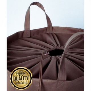 ❤️Extra Large Natural Cotton Laundry Bag-Dark Brown