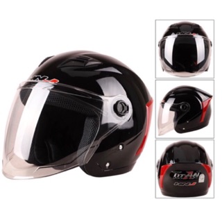 Cod Motorcycle HNJ Half Face/Open Face Helmet