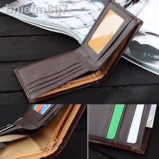 Men Business Faux Leather Wallet Card Holder Clutch Bifold Pocket Slim Purse