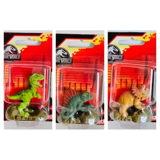 【Ready Stock】Baby Safe ∋✚Mattel - Jurassic World - Tyrannosaurus Rex, Dimetrodon, Triceratops
