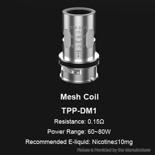 pod vapeSmoktechrelx pods♘❣▦Voopoo TPP Replacement Coils for Drag 3