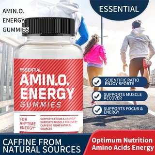 Optimum Nutrition Amino Acids Energy Candy Vitamin Collagen gummies Healthy Snack Food Muscle Build