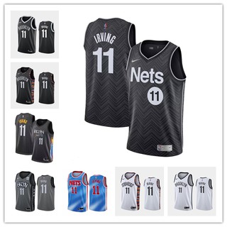 Kyrie Irving-Brooklyn Jersey NBA basketball jersey ventilate fabric embroid design swingman 11