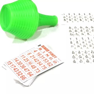 Bingo Game set Classic Bingo Game Cards Bingo Cards Family Game Plastic Bingo Pinoy Game (1)