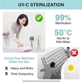Xiaomi mite vacuum cleaner bed vacuum cleaner 12Ka UV-C sterilization mite remover (6)