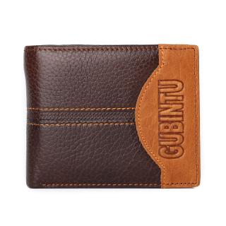 Genuine Leather Men Wallet Coin Pocket Zipper High Quality Purse Leather Wallet Men's Wallet Leather Wallet