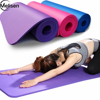 【Ready Stock】◐♙♤Melisen Yoga Mat Non Slip yoga Excercise Yogamat 61*173cm