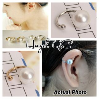 U shaped Pearl Ear Cuffs Clips