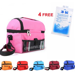 Thermal Bag Insulated Lunch Bag Breastmilk Cooler Bag 8L (1)