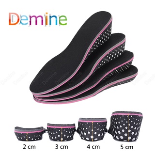 EVA Invisible Height Increased Insoles for Elevator Shoes Women Comfort Memory Foam Shoes Sole Inser