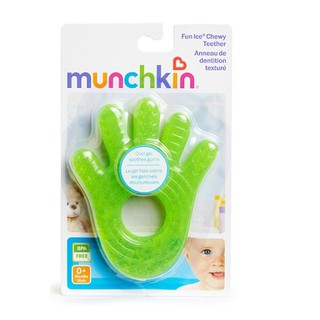 Munchkin Chewy Teether Hand Green