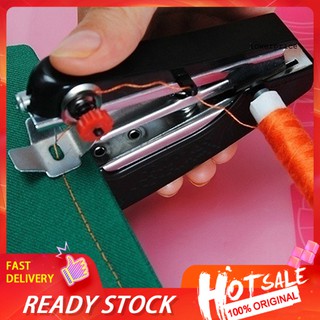 LP☆ Portable Needlework Cordless Mini Hand-Held Clothes Fabrics Sewing Machine