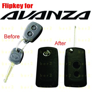 PH🇵🇭 flip key conversion kit case folding key for Toyota Avanza 1ST gen