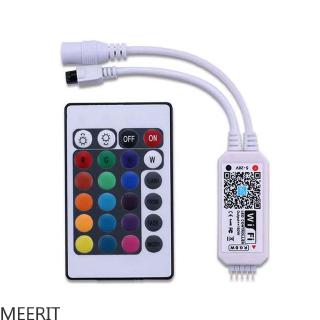 Voice infrared mini wifi seven-color RGBW low voltage lamp with mobile phone control led wifi controller EMERIT