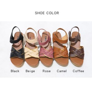8051 High Quality Korean Style Korean Fashion Wedge Sandal For Women COD