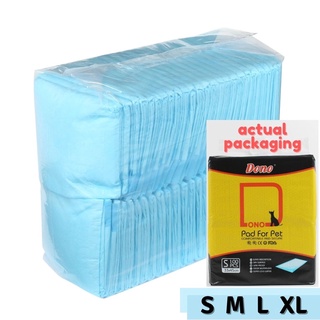 ◘▪S M L XL Dono Pet training pee pads | Urine pads Pack | Color BLUE