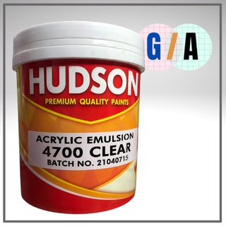 Hudson Clear Gloss Acrylic Emulsion Clear 4700 1 Liter - Hudson paints