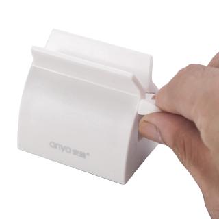 Portable Plastic Rotate Bathroom Toothpaste Squeezer Dispenser Non-slip Bracket