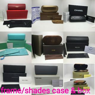 Eyeglass /sunglasses case and box