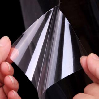 Table Glass PVC Self Adhesive Wallpaper Kitchen Oil Proof Transparent Sticker Bathroom Door Furniture Protection Stickers