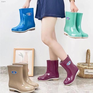 Pinakamabentang✺┋【E&S】Weather protection Shoes RAINY BOOTS for Women Bota 4Colors A-168