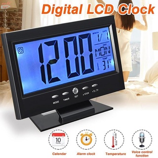 VVBK XHL Practical Boutique Digital Lcd Wall Clock With Thermometer Electronic Temperature Meter Indoor Desk Digital Wall Calendar