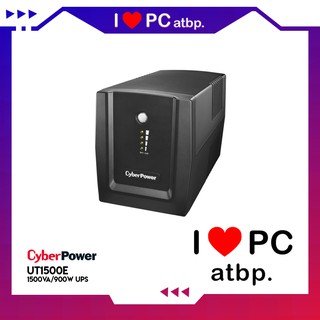 CyberPower UPS 1500VA/900W (UT1500E, 4 Outlets, AVR/Surge, Network Protection, PowerPanel Software)
