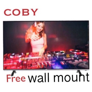 LED TV COBY 32" HD TV 32inch Free/wallmount