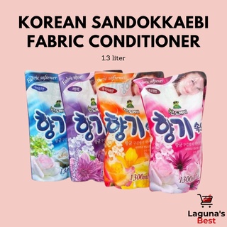Korea Sandokkaebi Fabric Softener / Conditioner Fabcon, Bag of 1.3 liter