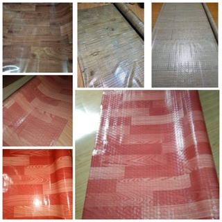 Wood design rubberized linoleum/renolium/floor matting