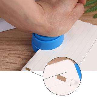 love*Stapleless Stapler Paper Binding Binder Portable Free Staple-less Stapler Paperclip Punching (1)