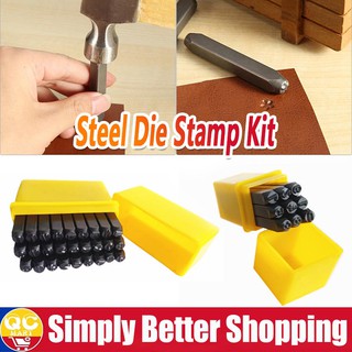 Steel Stamp Vanadium Alloy 0~9 Number Set Kit Tool die Punch Stamp Iron Plate Steel Plate Alphabet