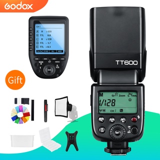 Godox TT600 2.4G Wireless GN60 Master/Slave Camera Flash Speedlite with Xpro Trigger for Canon Nikon