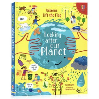 Usborne Looking After The Planet | Lift-the-flap Board Book | Children’s Book