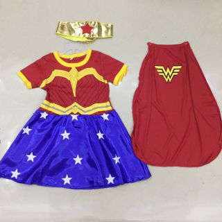 NobleKids / Wonder Woman Dress Costume for Kids